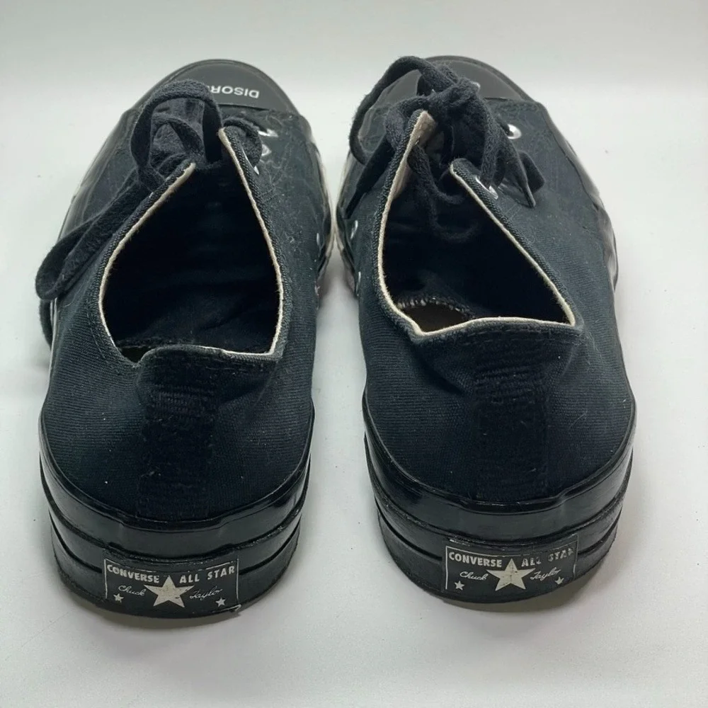 Converse Undercover Jun Takahashi x Chuck 70 Low Black Order & Disorder‎ Men 12 - Picture 4 of 8